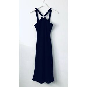 EVAN-PICONE | Ring Halter Strappy Gown